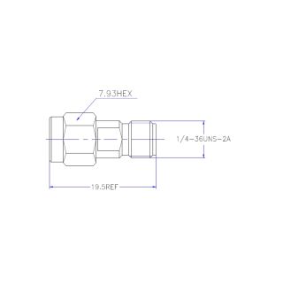 HS-2.92mmM To 2.92mmF Adapter (40G)_Web1